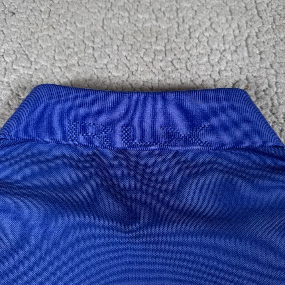 RLX‎ Ralph Lauren Polo Shirt Mens Large Blue Short Sleeve 2013 US Open Marion⛳ - Picture 7 of 10